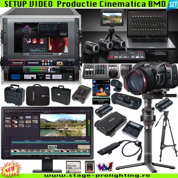 Setup Video Productie Cinematica BMD